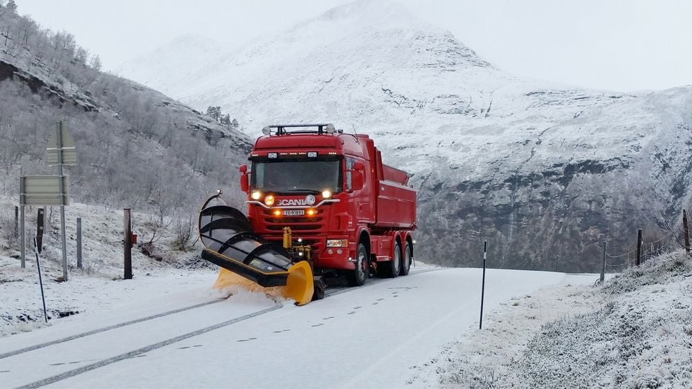 Brøyting Romsdal