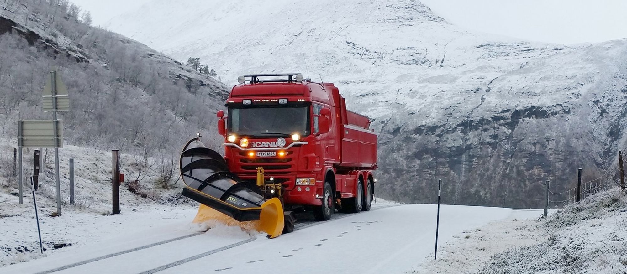 Brøyting Romsdal