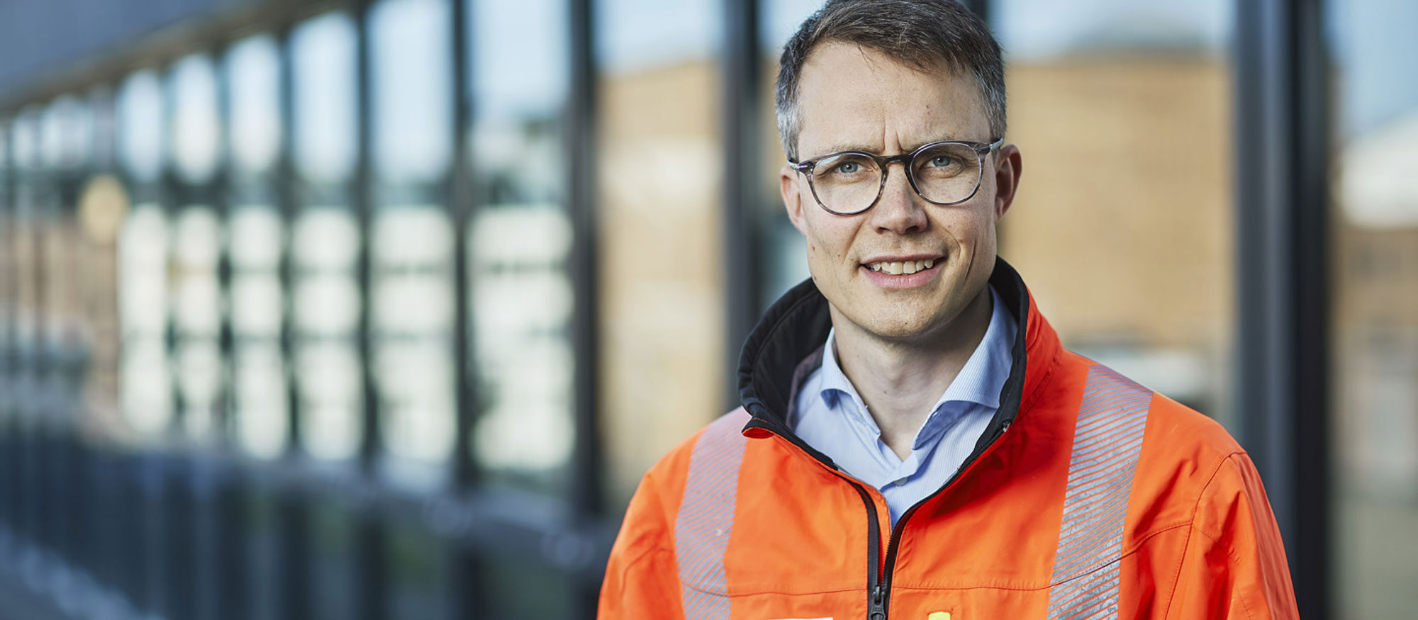 Direktør Anders W Haugen i Veidekke Bygg Oslo