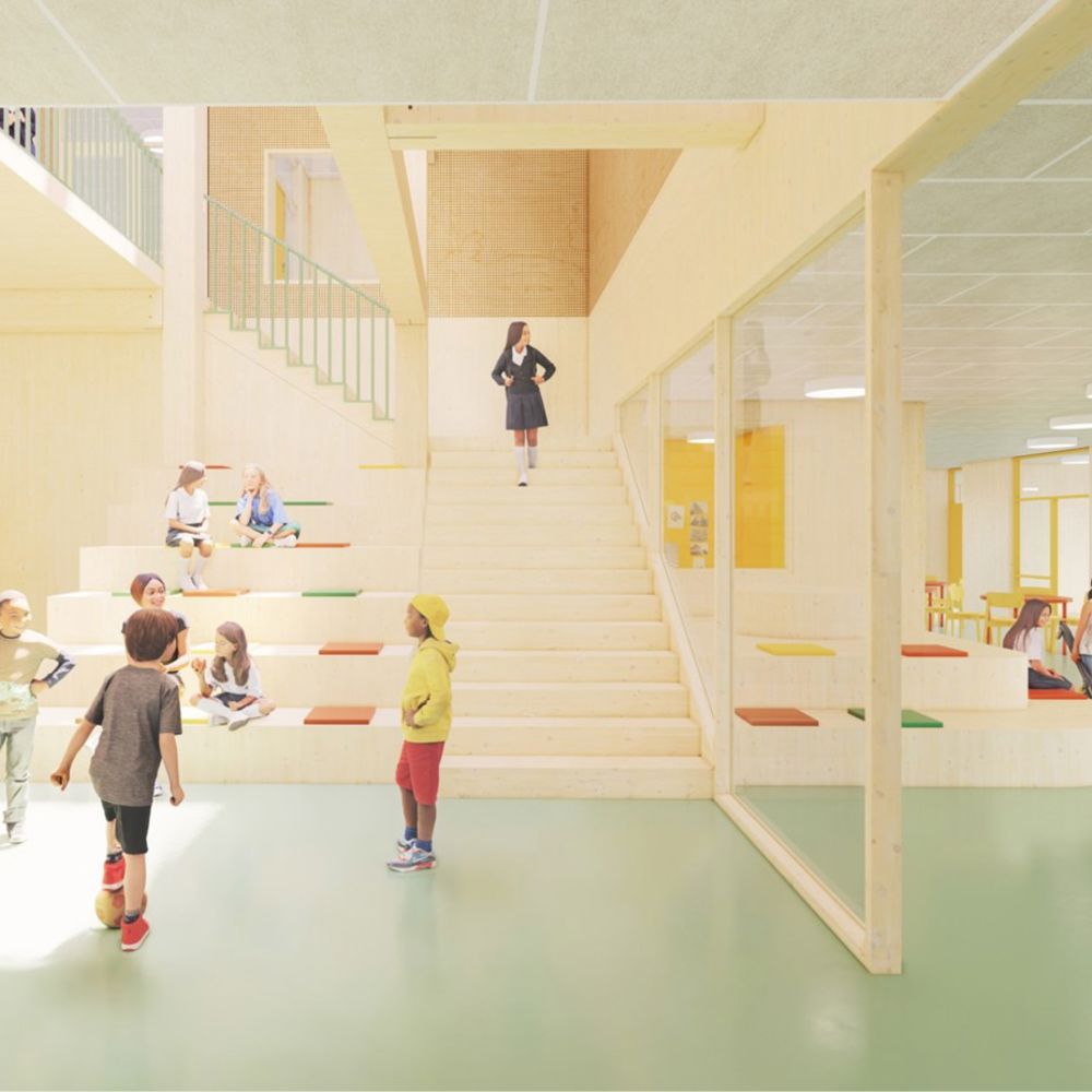 Krødsherad skole interiør