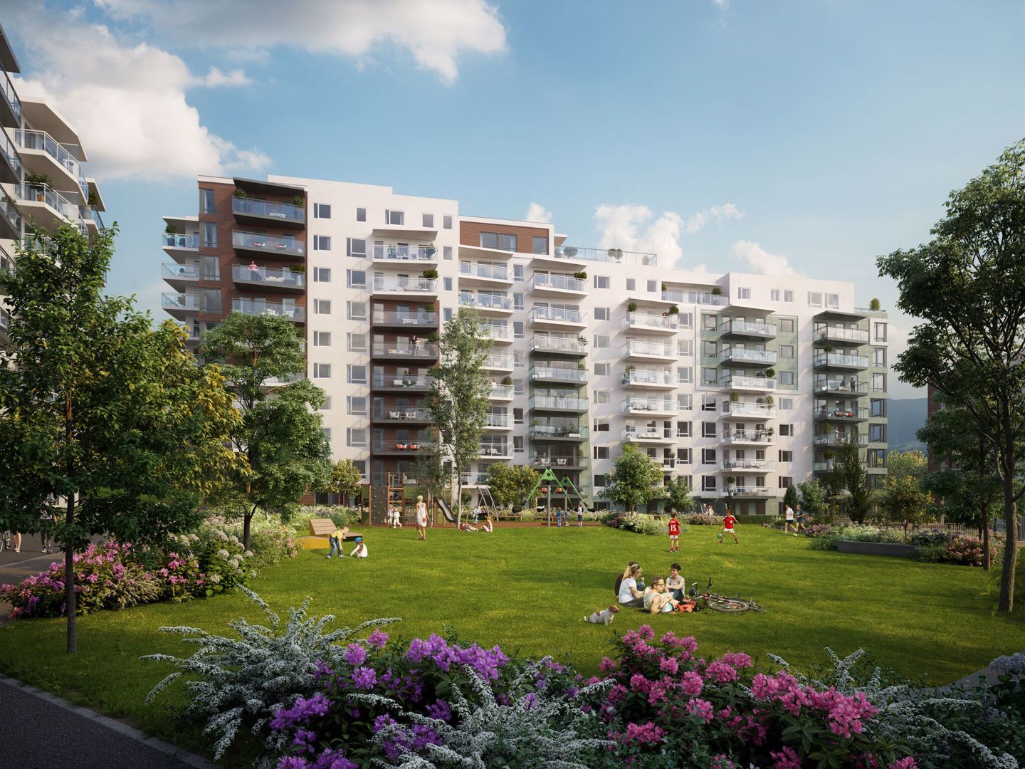 Building 130 homes at Løren in Oslo