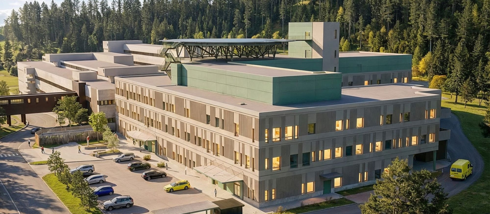 Sørlandet sykehus Bølgeblikk Arkitekter