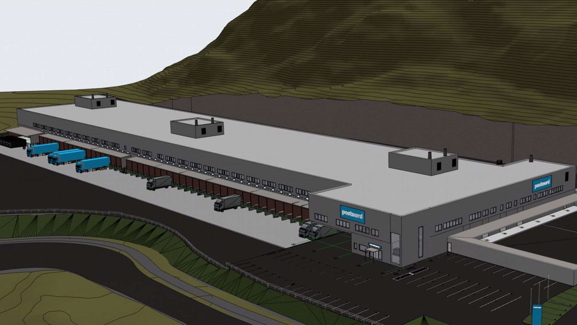 To build terminal for PostNord